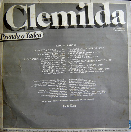 clemilda-verso