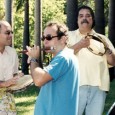 Carlos Malta e a Banda de Pife Muderno Da esquerda pra direita: Andrea Ernest, Marcos Suzano, Carlos Malta, Oscar Bolão e Durval Pereira. (Foto enviada pelo DJ Xeleléu)