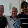 Genário, Antonio José e Adelmario Coelho *Foto enviada pelo Antonio José