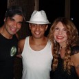 Cezinha, Thiaguinho dos Santos e Elba Ramalho *Foto enviada pelo Thiaguinho dos Santos.