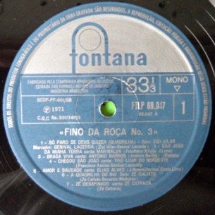 Coletânea – Fino da roça – Vol. 3 – Forró em Vinil