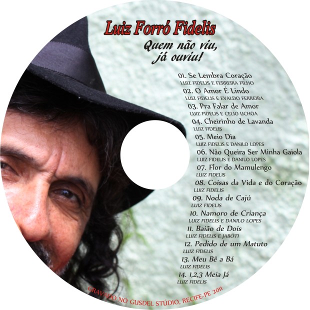 Label CD - Luiz Forro Fidelis