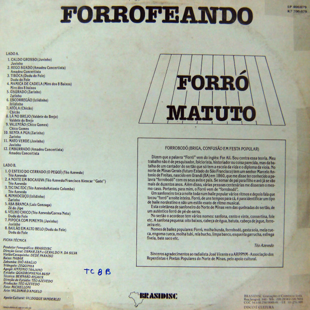 Forrofiando - verso