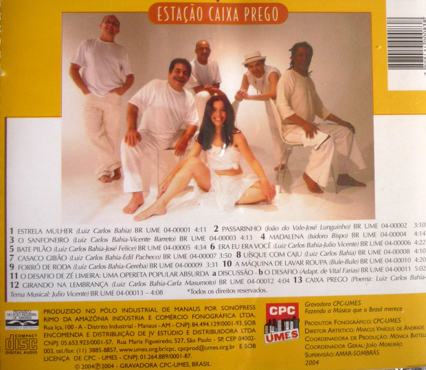 PARTE TRASEIRA DO CD REPERTÓRIO