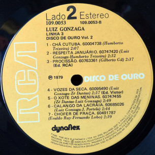 Disco de Ouro vol. 2 - selo 2