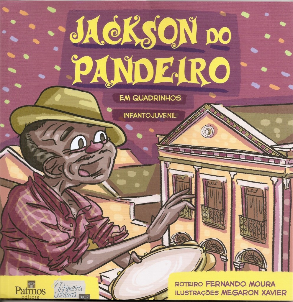 Jackson do Pandeiro em quadrinhos - Fernando Moura - capa