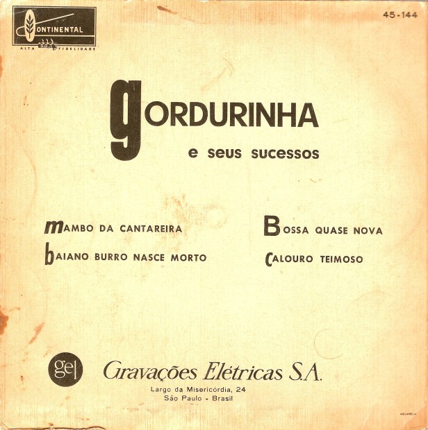 gordurinha verso