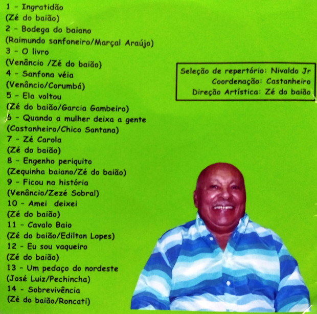 Só sucessos - verso