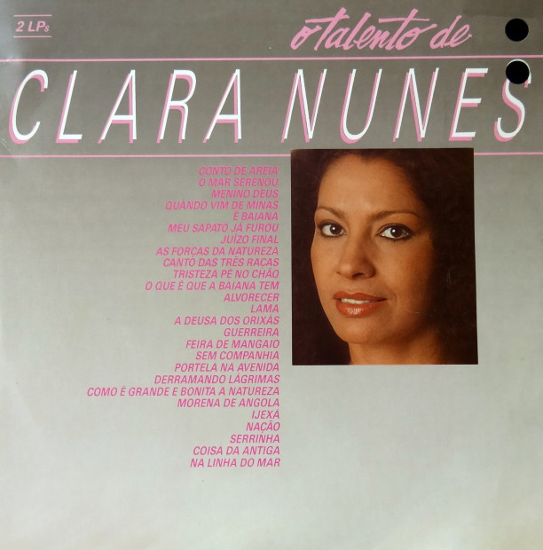 O talento de Clara Nunes - frente